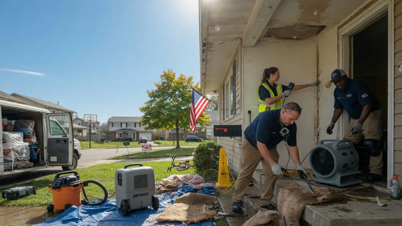 Water Damage Restoration in Bridgeview, IL near me